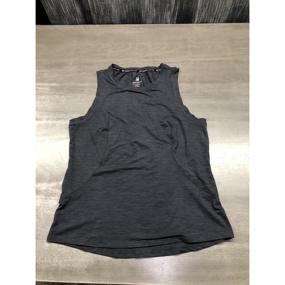 Spyder Active Wear Tank Top Women's Sz M Black - Picture 1 of 6